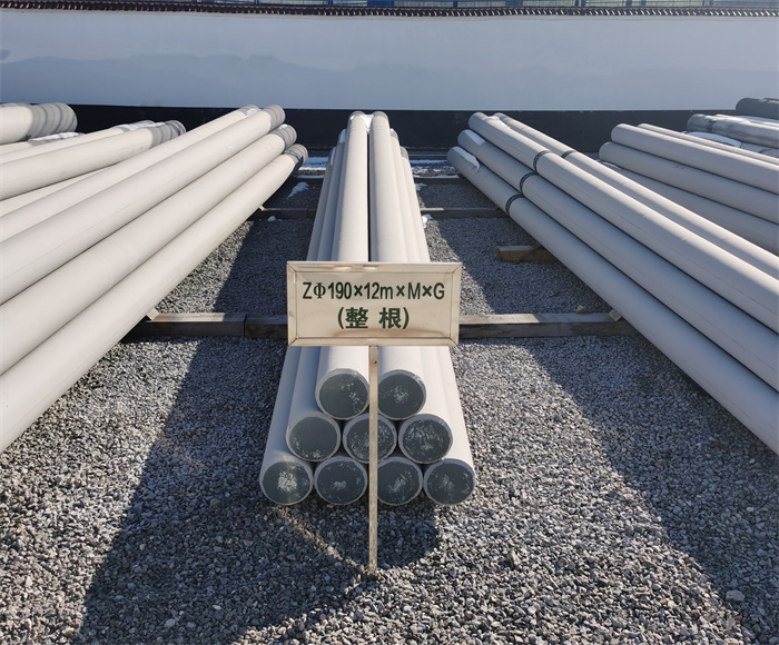 连云港190×12米钢筋混凝土水泥电线杆